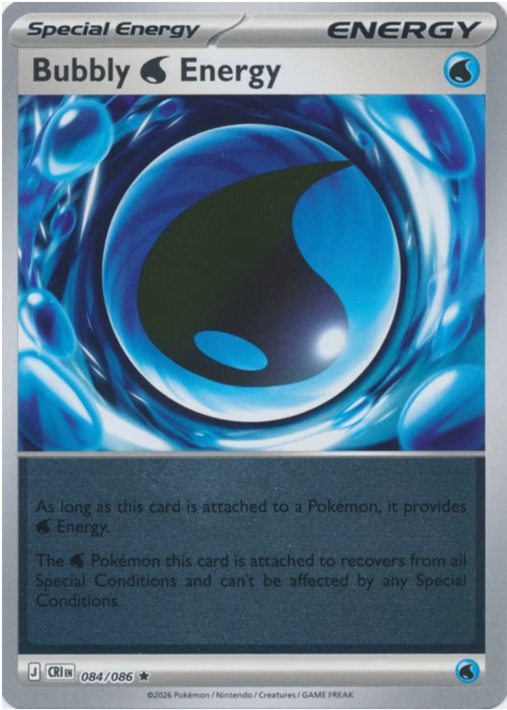Chaos Rising Bubbly Energy #084/86 reverse holo